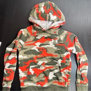 Under Armour Camouflage Sweatshirt Red Green